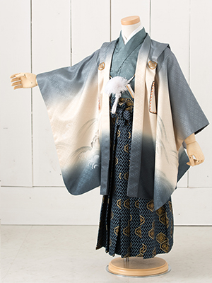 七五三衣装三歳と五歳男児 袴/ No177