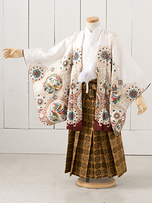 七五三衣装三歳と五歳男児 袴/ No222