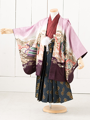 七五三衣装三歳と五歳男児 袴/ No223