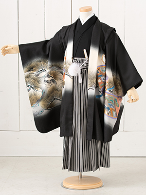 七五三衣装三歳と五歳男児 袴/ No213