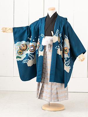 七五三衣装三歳と五歳男児 袴/ No199