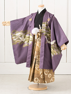 七五三衣装三歳と五歳男児 袴/ No202